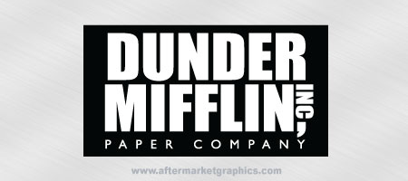 Dunder Mifflin Decal